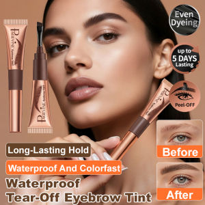 ✨Best Price✨[Waterproof No Color Loss] Waterproof TearOff Eyebrow Tinting Gel/Longlasting Natural Eyebrow Coloring Smudge-Proof Smudge-Proof
