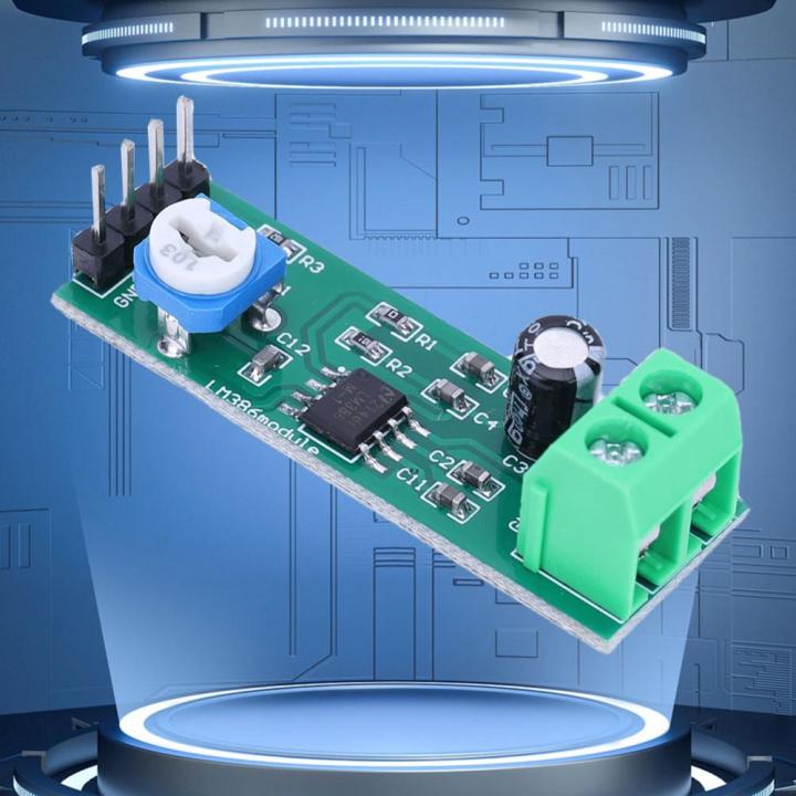 Electronic LM386 Audio Amplifier Module with 200 Times Gain and ...