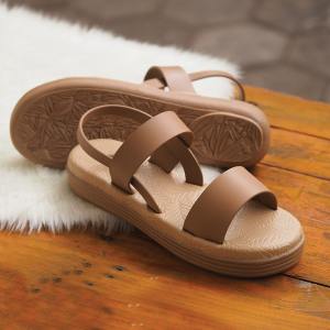 Sandal Camou Wanita Ariana Cotton Original Premium Sendal Wedges Anti Licin Slip Dan Ringan