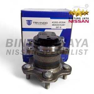 Bearing Roda Belakang Laher Hub Nissan Xtrail T31 T32 Juke F15 Serena C26 High Quality