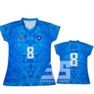 Atasan jersey bola voli wanita 9874 Fullprinting sublimation size M L XL XXL