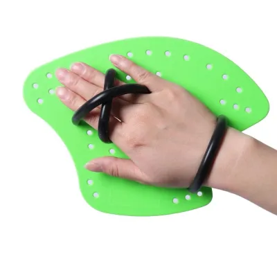 LIUJIR 1 Pairs Kids Finger Webbed Paddle Swimming Strokes Practice Adjustable Accessory Diving Swim Paddles Hand Girdles Correction Hand Fins Swimming Paddles Diving Palm