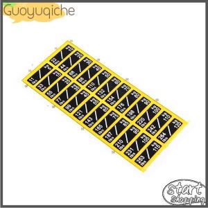 【Guoyuqiche】🔥🔥🔥 ฉลากสติกเกอร์น้ำหนัก1แผ่นสำหรับอุปกรณ์ยิมฉลากอุปกรณ์ไฟฟ้า