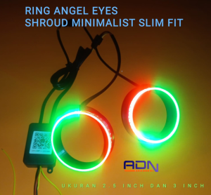 Shroud Angel Eyes Projector Biled Slim Fit MINIMALIST RGB 3 inch 2.5 inch ADN