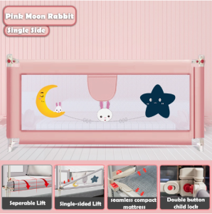 Lifting Baby Fence Safety Baby Bed Fence Anti-fall Bed Guard Gate (1 Side Price）