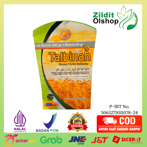 Talbinah Tepung Gandum BuburTalbinah Untuk Asam Lambung ( Maag ) - 440grm