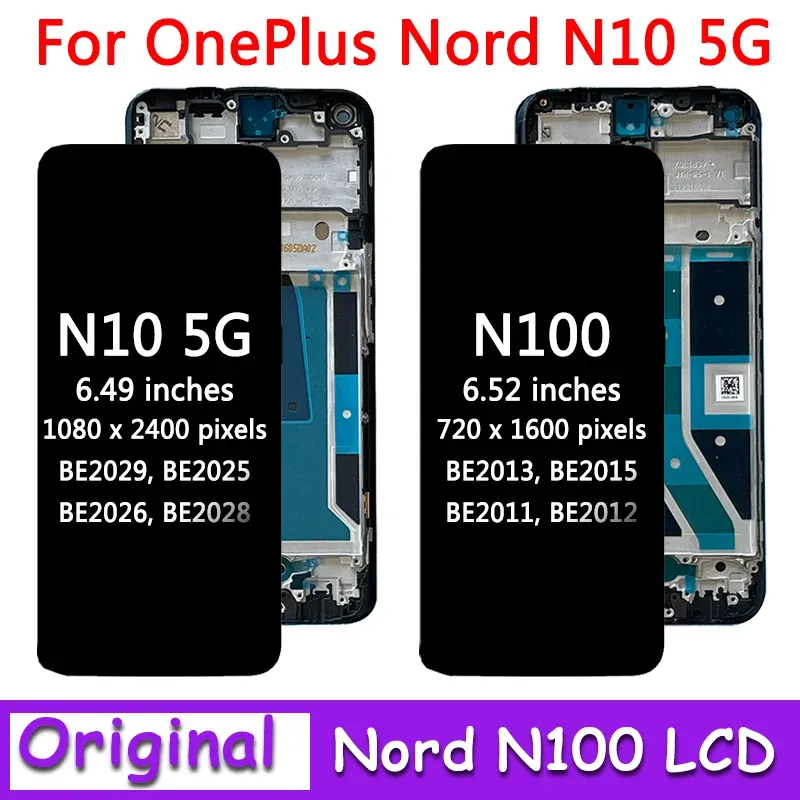 Original LCD For OnePlus Nord N10 5G BE2029 LCD Display Screen