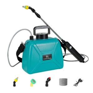 Heavy Duty 5L Electric Sprayed With Extendable Sprayed Rod 60 to 80cm Adjustable 3 Nozzle Option PP for Gardening Tool