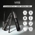 Make Over Powerstay Grip Brow Gel - Mascara Clear - EyeBrow Pomade, Browcara, Eyebrow Gel, Waterproof. 