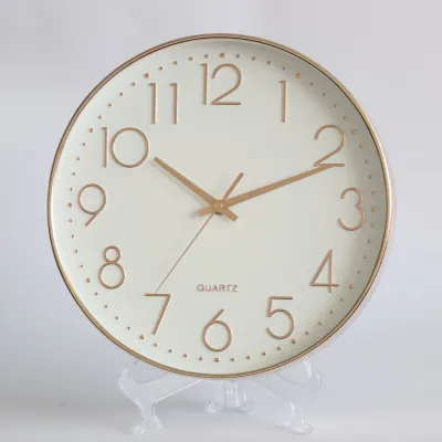 Japan Quartz Movement 30cm Modern Silent Jam Dinding Wall Clock Digital Quiet Home Office Living Room Clocks