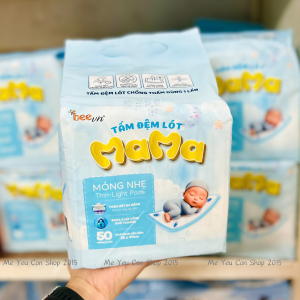 Miếng Lót Chống Thấm Miếng Lót Thay Tã Dùng 1 Lần MAMA Mềm Mỏng Thấm Hút Tốt Dùng Bé Sơ Sinh Tiện Lợi Mang Ra Ngoài