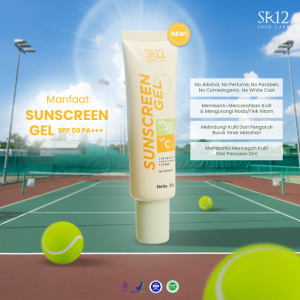SR12 Sunscreen SPF 50 PA+++ 30gr Perawatan Kulit Tabir Surya No White cast Non Comedogenic BPOM