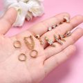 Jstyle 14Pcs Stainless Steel Stud Earrings Set for Women Men Star Moon Snake 16G Cartilage Earrings Set Hypollergenic Screw Back Earrings Helix Piercing Jewelry. 