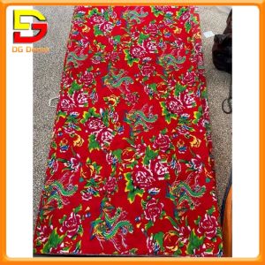 Vải Họa Tiết Công Phượng Làm Khăn Trải Bàn Trang Trí Tết Lễ Hội Sự Kiện Nhiều Kích Thước DC-472