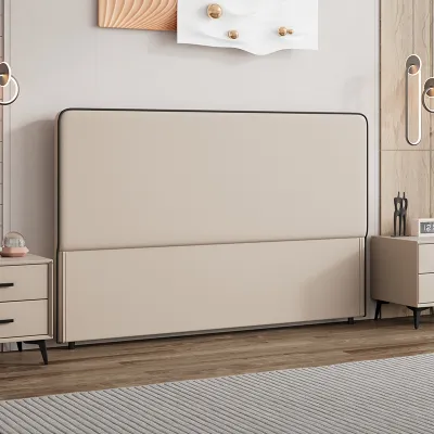 New Single Floor-standing Bedroom Headboard Backrest Colors: Grey Khaki Dark Grey Orange Off-white