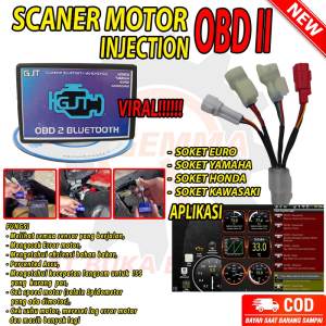 Scanner Motor Injeksi OBD 2 EURO 5 Versi Android dan Laptop