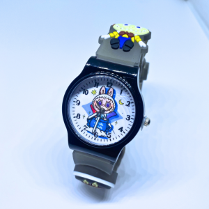 PROMO TERBARU!!!!! Jam Tangan Anak "Labubu" dengan Desain Karakter Lucu Lengkap Strap Tombol Lampu