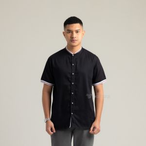 Baihaqi Kemeja Koko Hariz Kemko - Baju Keren Lengan Pendek Buat Cowok Keren