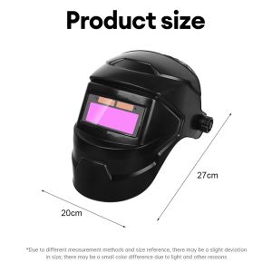 SHALL Welding Mask(Helmet) Solar Auto Darkening True color lens Adjustable Protection mask shield
