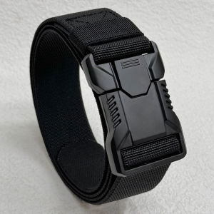 120 Cm Nylon Woven Belts Plastic Belt Buckle Durable Fastening of Clasp