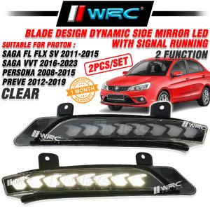 Proton Saga FL FLX VVT 2011 - 2023 Persona 2008 Preve Blade Design Dynamic Side Mirror Led With Signal Running