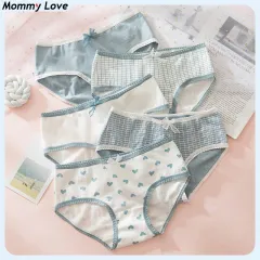 4pcs/Lot Girl Underwear Cute Printing Briefs Baby Kids Underpants