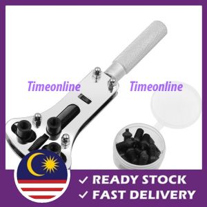Watch Back Case Opener Tools Wrench Cover Remover Solid Adjustable Watch Repair Tool Three Claw Open Cover 35 MM 55MM