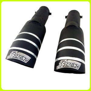 knalpot mobil suos ngorok js racing black bensin dan solar pemasanagan baut