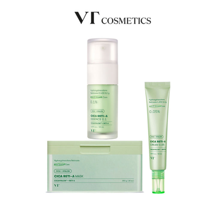 100% Original] VT Cica Retinol Essence 0.1 | Cream 0.05 | Reti-A