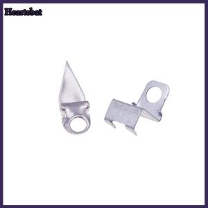 [Heartsbat] 100 PCS 3D Channel Letter Hanging Ear Stainless Steel Metal Sign Installation Fixing Spare Part Advertising Hardware