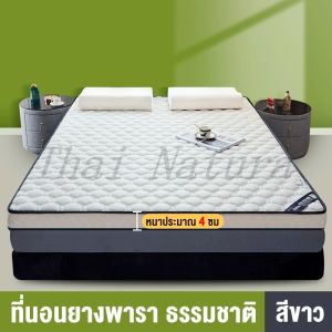 THN ที่นอนยางพาร ที่นอนพับได้ แข็งแรงทนทาน ลดการสะสมของแบคทีเรีย ลดอาการปวดหลัง Latex Made In Thailand Mattress