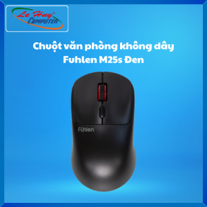 Chuột Máy Tính Văn Phòng Không Dây M25s Đen/ M02s Đen/ M02s Xám - Hàng Chính Hãng