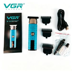 VGR 037 V-943 New T-Blade Portable Hair Trimmer for Men Rechargeable Electric Shaver Razor