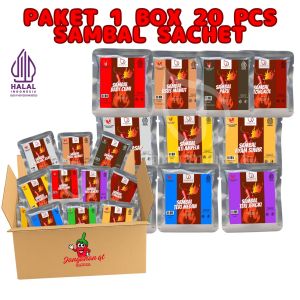 Sambal sachet all varian paket Hemat 20 Sachet