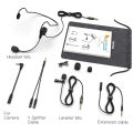 FIFINE Lavalier Lapel Microphone for Cell Phone DSLR Camera,External Headset Mic for YouTube Vlogging Video/Interview/ Podcast-C1. 