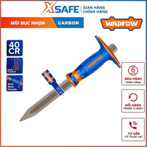 Mũi đục nhọn WADFOW Mũi đục 4*19mm 4*16mm thép carbon 40CR siêu cứng đục tường sắt gỗ bê tông