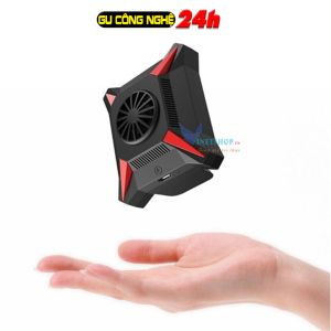 Quạt tản nhiệt gaming MEMO AK03/K02 - Nút bấm auto táp kèm quạt tản nhiệt chơi PUBG Mobile chơi game