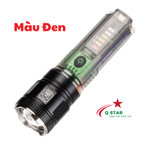 Đèn Cầm Tay Siêu Sáng X 36 Với 7 Chế Độ Sáng Chiếu Gần Zoom Xa Sạc Type-C Có Thể Sạc Ngược Lại Và Tích Hơp Pin Năng Lượn