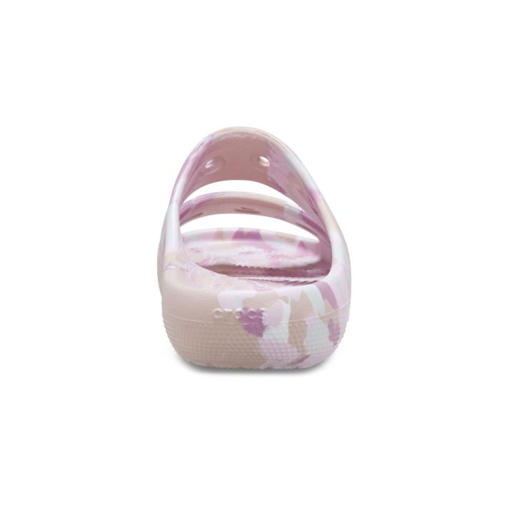 CROCS รองเท้าแตะผู้ใหญ่ CLASSIC MARBLED SANDAL รุ่น 211563-6WS - QUARTZ ...
