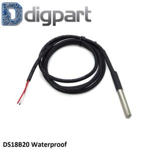 DS18B20 Waterproof Sensor Suhu Temperature Probe Sensor