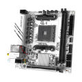 JGINYUE AMD B550 ITX Motherboard supports Ryzen R5 4000/5000 series processors DDR4 RAM Desktop PC PCI-E 4.0 B550i GAMING. 