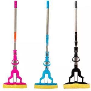xinixin Absorbent sponge mop free hand wash lazy pair of folding water squeeze home ground mopping artifact mop cloth colloid cotton mop head