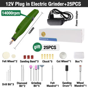 100pcs kits 18V Portable Mini Electric 5000~18000rpm Grinder Engraving Drilling Polishing Drill