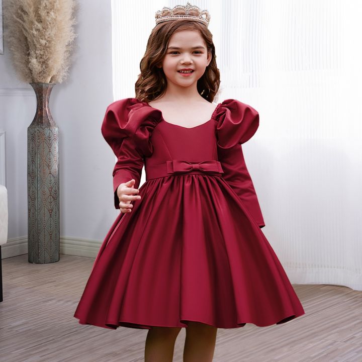 Buy Aarika Kids Red Printed Gown for Girls Clothing Online @ Tata CLiQ-mncb.edu.vn