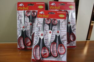 FAMILY`S CHOICE 3 PCS Premium Scissor StationeryScissor Color/Black scissorsPaper Scissors