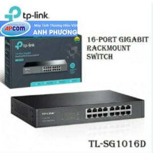 TL-SG1016D _ Switch TP-Link TL-SG1016D Bộ chia tín hiệu 16 cổng Gigabit Desktop/Rackmount 1000Mbps / Vỏ Thép)