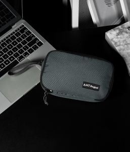 ANT Project - Clucth Bag Hexagonal ASKA Black - Doppkit - Handbag