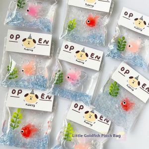 Đáng yêu cá Squishy túi đàn hồi chậm Đồ chơi giảm căng thẳng mềm nước cảm giác