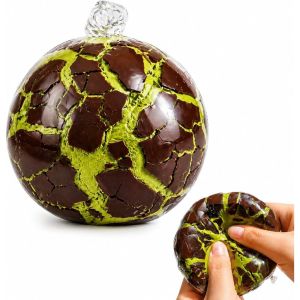 Crispy Chocolate Handmade Balls to Relieve Anxiety Crunchy Squeezable Slow-Rebound Stress Relief Balls Suitable for Adults