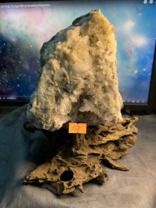 HỐC Đá thạch Anh trắng tán sắc pha lê tự nhiên trong suốt vàng Citrine thanh tẩy thiền định tarot cực mạnh Clear Quartz Natural 158